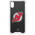 NHL New Jersey Devils Distressed iPhone XS Clear Case