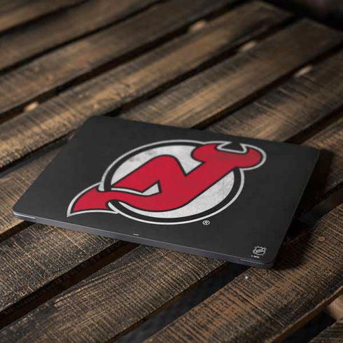 NHL New Jersey Devils Distressed Apple MacBook Air Skin