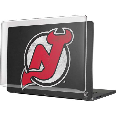 NHL New Jersey Devils Distressed MacBook Cases