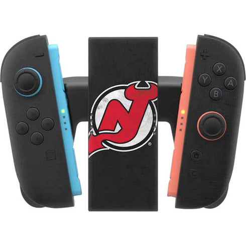 NHL New Jersey Devils Distressed Nintendo Switch 2 (2025) Joy-Con Controller Skin
