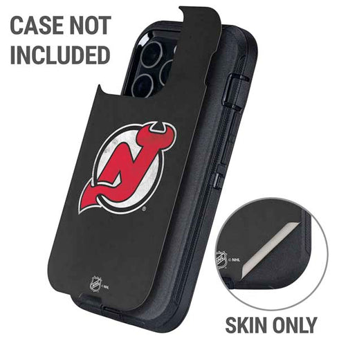 NHL New Jersey Devils Distressed Otterbox Defender iPhone Skin