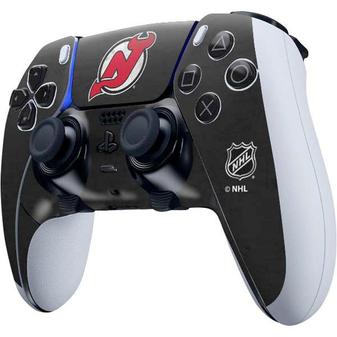 NHL New Jersey Devils Distressed PS5 DualSense Edge Pro Controller Skin