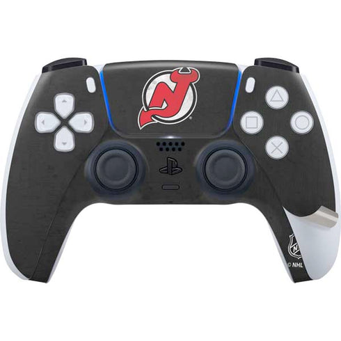 NHL New Jersey Devils Distressed PS5 Pro Bundle Skin