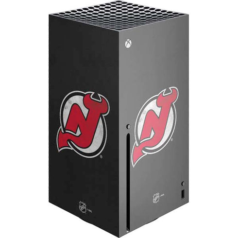 NHL New Jersey Devils Distressed Xbox Series X Skins