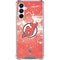 NHL New Jersey Devils Frozen Galaxy A16 5G Clear Case