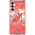 NHL New Jersey Devils Frozen Galaxy A16 5G Clear Case