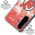 NHL New Jersey Devils Frozen Galaxy A36 5G Clear Case