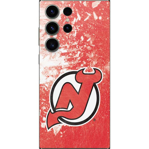 NHL New Jersey Devils Frozen Galaxy S24 Ultra Skin