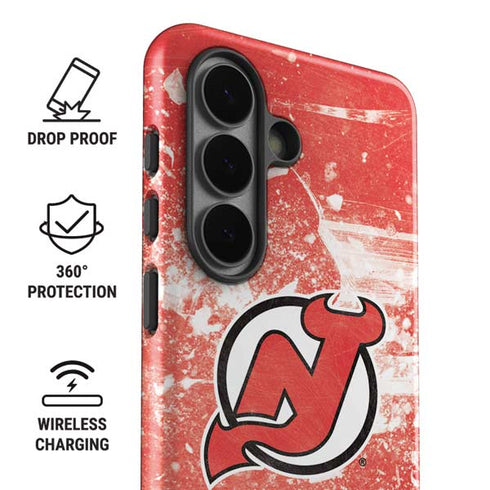 NHL New Jersey Devils Frozen Galaxy S26 Plus Impact Case