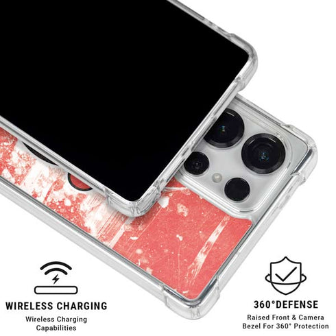 NHL New Jersey Devils Frozen Galaxy S26 Ultra Clear Case