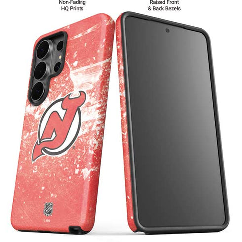 NHL New Jersey Devils Frozen Galaxy S26 Ultra Impact Case