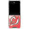 NHL New Jersey Devils Frozen Galaxy Z Flip6 Clear Case