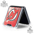 NHL New Jersey Devils Frozen Galaxy Z Flip6 Clear Case