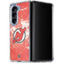 NHL New Jersey Devils Frozen Galaxy Z Fold5 5G Clear Case
