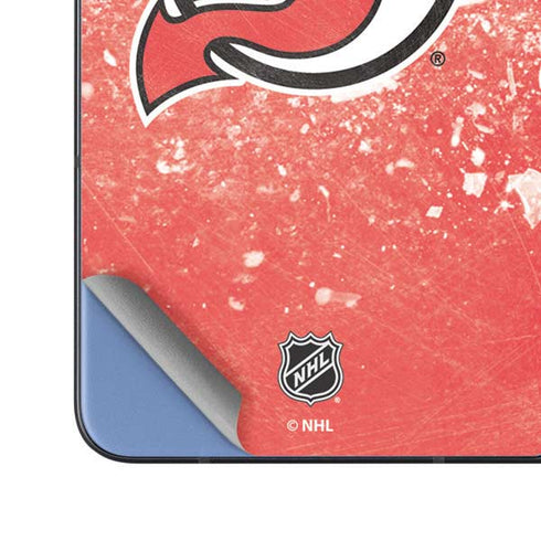 NHL New Jersey Devils Frozen Galaxy Z Fold5 5G Skin