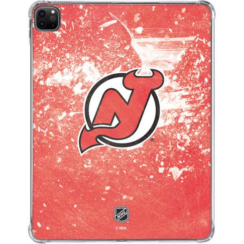 NHL New Jersey Devils Frozen iPad Pro 11in (2024) Clear Case