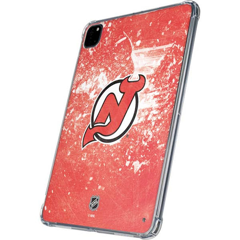 NHL New Jersey Devils Frozen iPad Pro 11in (2024) Clear Case