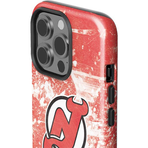 NHL New Jersey Devils Frozen iPhone 15 Pro Impact Case
