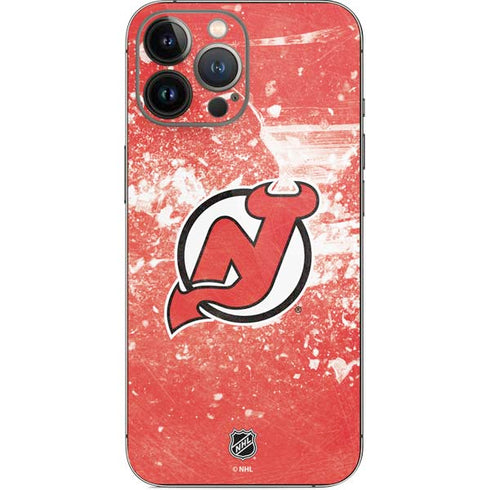 NHL New Jersey Devils Frozen iPhone 15 Pro Max Skin