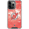 NHL New Jersey Devils Frozen iPhone 16 Pro Clear Case
