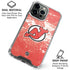 NHL New Jersey Devils Frozen iPhone 16 Pro Clear Case