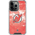 NHL New Jersey Devils Frozen iPhone 16 Pro Max Clear Case