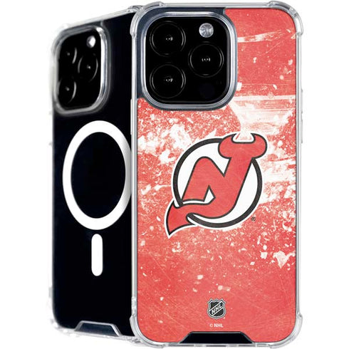 NHL New Jersey Devils Frozen iPhone 16 Pro Max MagSafe Case