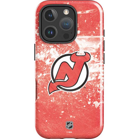 NHL New Jersey Devils Frozen iPhone 16 Pro Max Magsafe Impact Case
