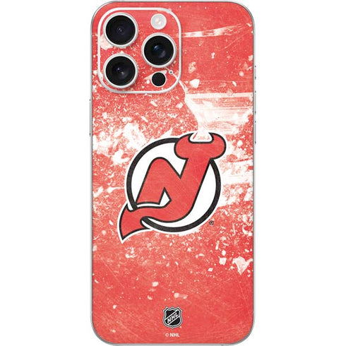 NHL New Jersey Devils Frozen iPhone 16 Pro Max Skin