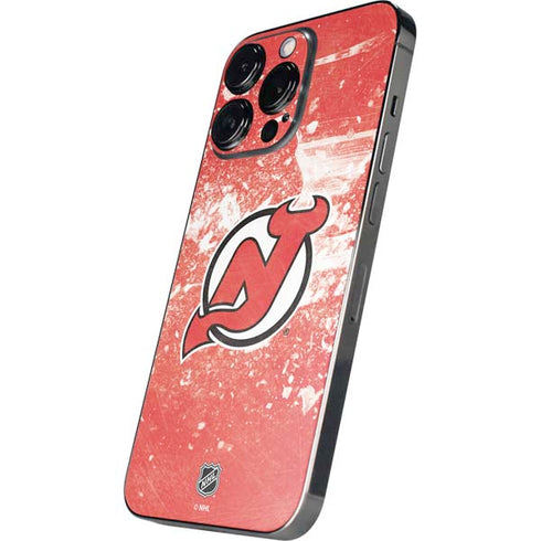 NHL New Jersey Devils Frozen iPhone 16 Pro Max Skin