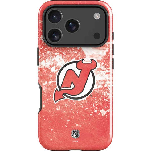 NHL New Jersey Devils Frozen iPhone 18 Pro Impact Case