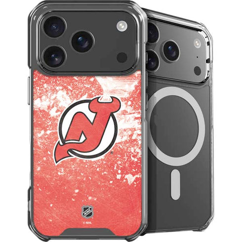 NHL New Jersey Devils Frozen iPhone 18 Pro Max MagSafe Case