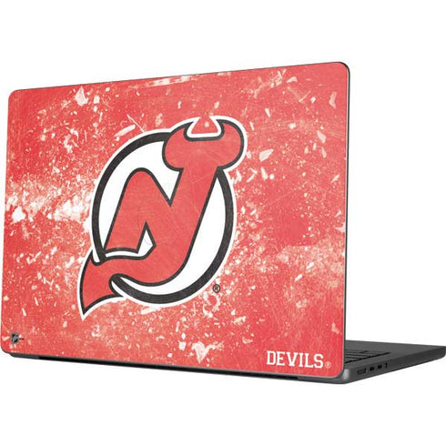 NHL New Jersey Devils Frozen Apple MacBook Pro 14-inch Skin