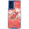 NHL New Jersey Devils Frozen Moto G 5G (2024) Clear Case