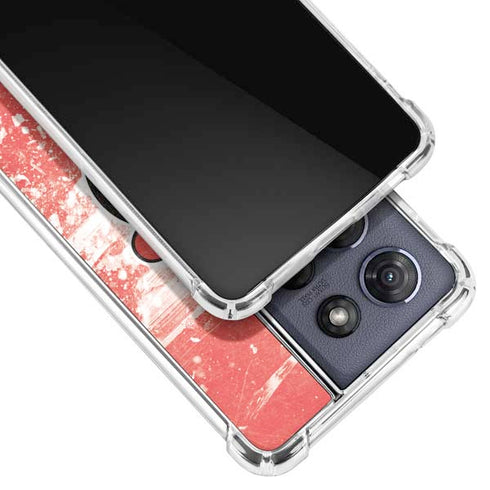 NHL New Jersey Devils Frozen Moto G Power 5G (2025) Clear Case