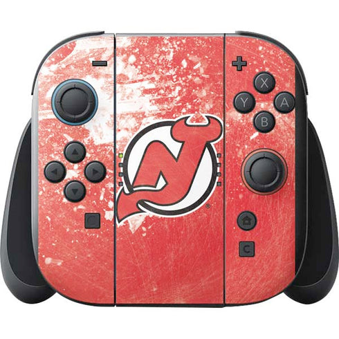 NHL New Jersey Devils Frozen Nintendo Switch 2 (2025) with Joy-Con Skin