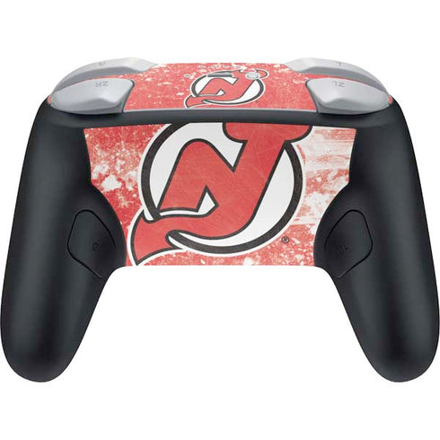 NHL New Jersey Devils Frozen Nintendo Switch 2 (2025) Pro Controller Skin