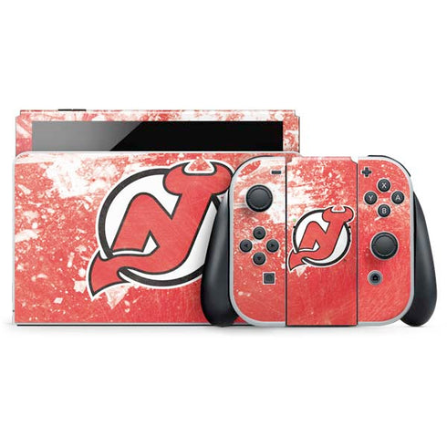 NHL New Jersey Devils Frozen Nintendo Skins