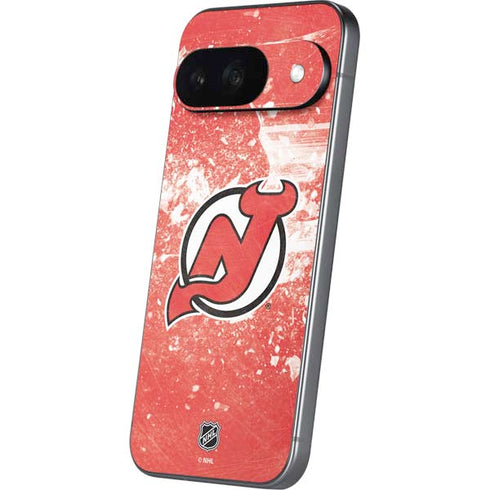 NHL New Jersey Devils Frozen Google Pixel 9 Skin