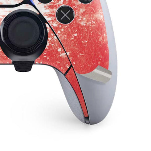 NHL New Jersey Devils Frozen PS5 DualSense Edge Pro Controller Skin