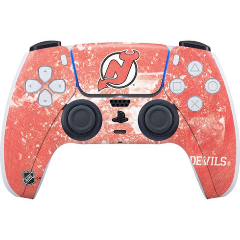 NHL New Jersey Devils Frozen PlayStation PS5 Skins