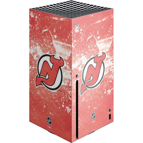 NHL New Jersey Devils Frozen Xbox Series X Skins
