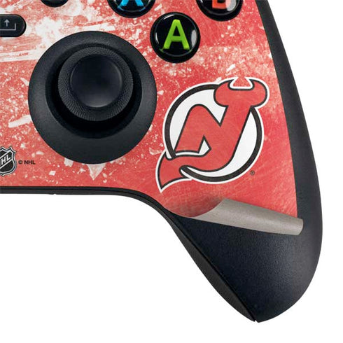 NHL New Jersey Devils Frozen XBox Series X Digital Edition Bundle Skin