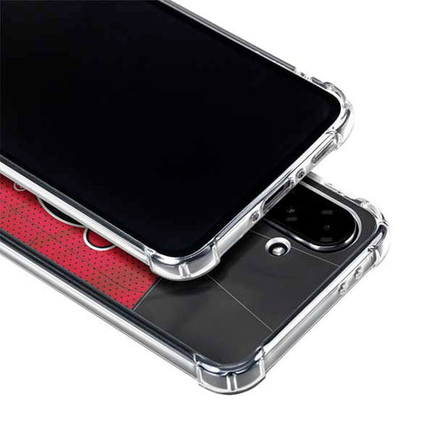 NHL New Jersey Devils Home Jersey Galaxy A36 5G Clear Case