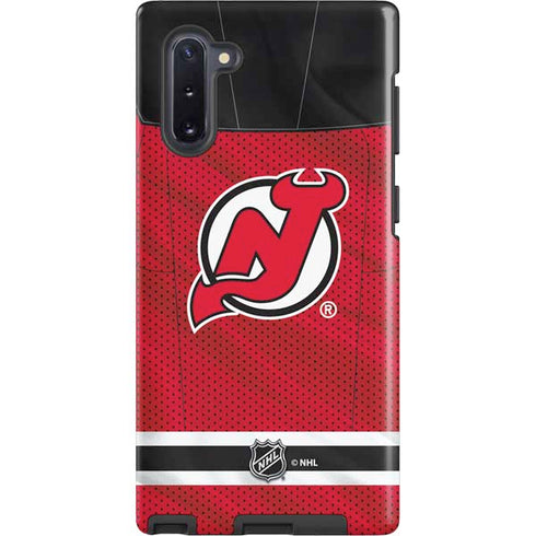 NHL New Jersey Devils Home Jersey Galaxy Cases