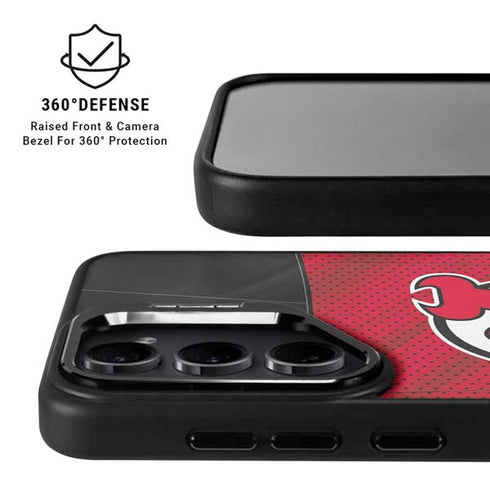 NHL New Jersey Devils Home Jersey Galaxy S24 FE Kickstand Case