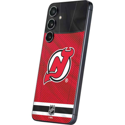 NHL New Jersey Devils Home Jersey Galaxy S25 Plus Skin