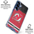 NHL New Jersey Devils Home Jersey Galaxy S25 Plus Clear Case