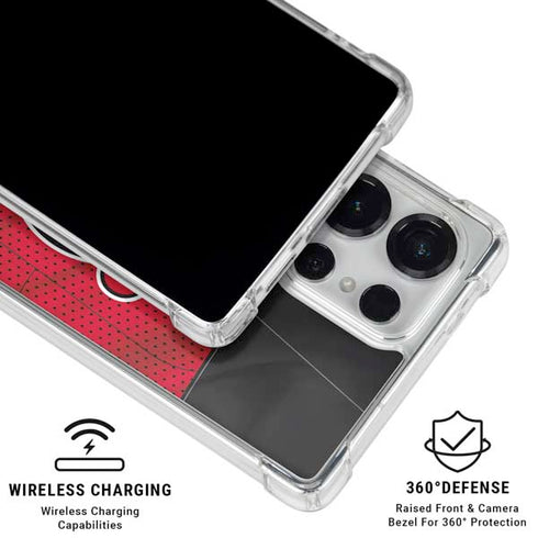 NHL New Jersey Devils Home Jersey Galaxy S26 Ultra Clear Case