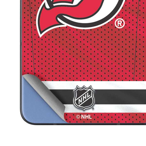 NHL New Jersey Devils Home Jersey Galaxy Z Fold5 5G Skin